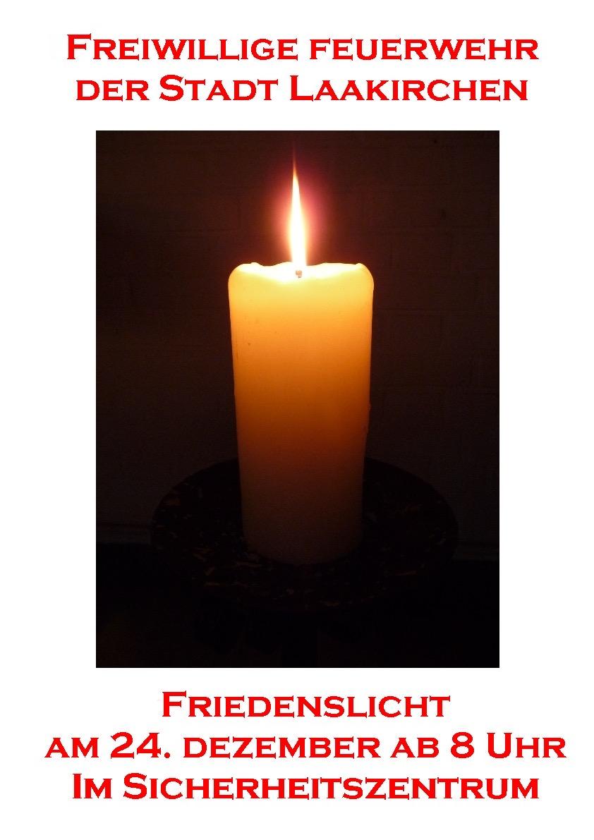 Einsatzfoto Friedenslicht