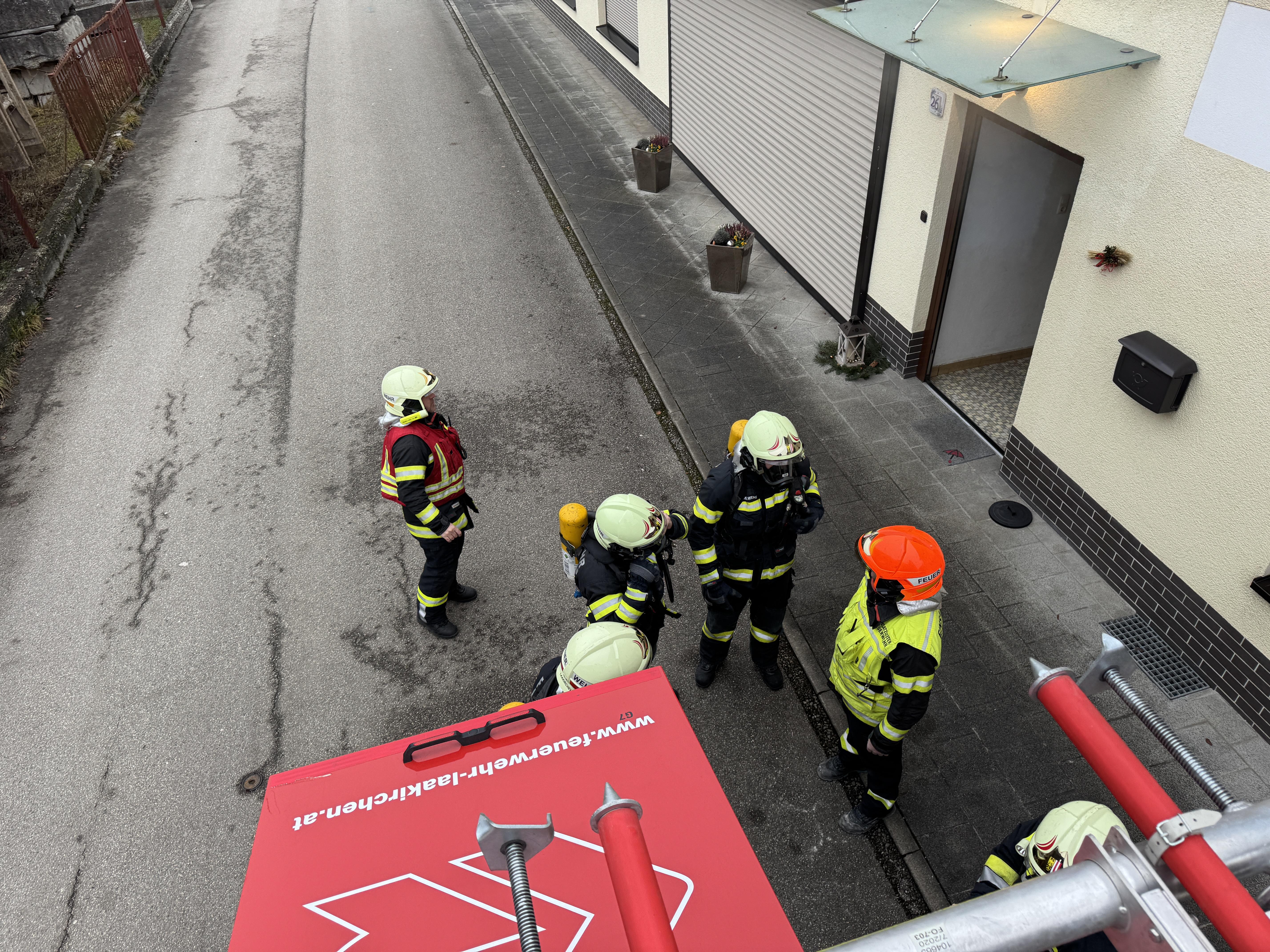 Einsatzfoto Brand Gewerbe