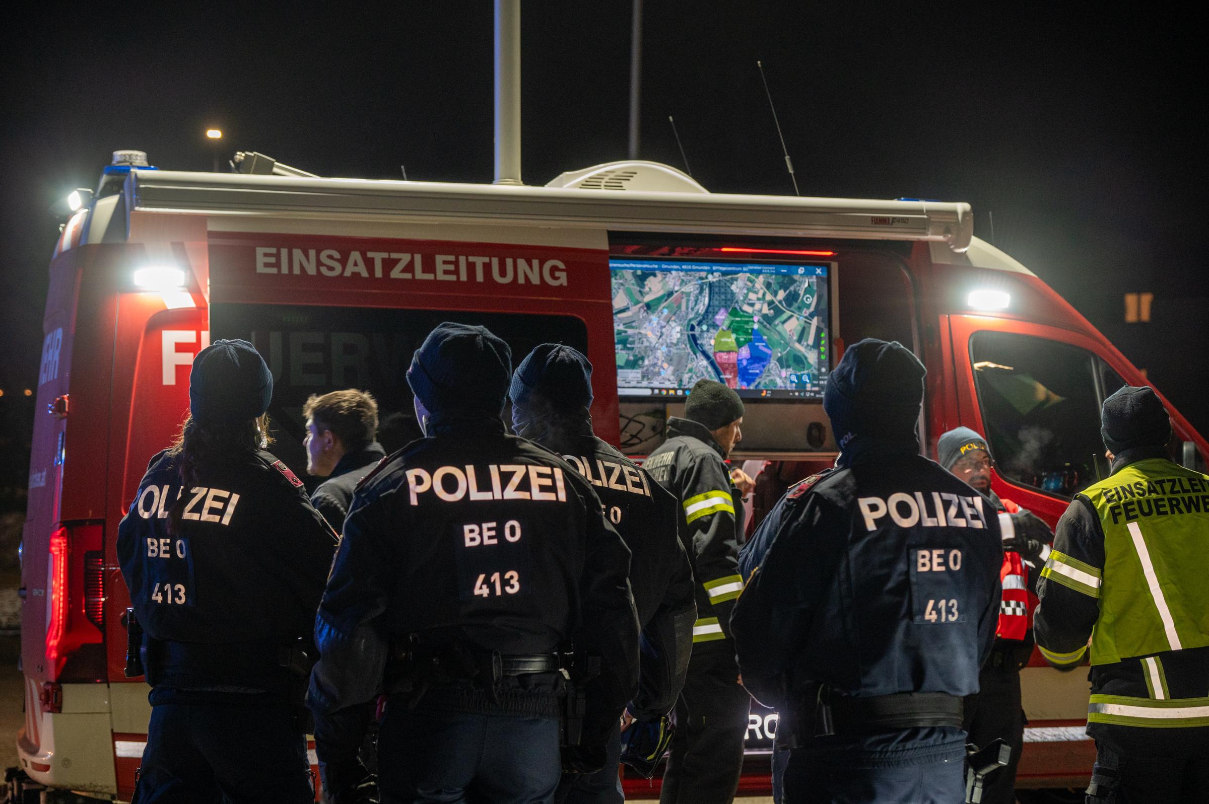 Einsatzfoto Personensuche