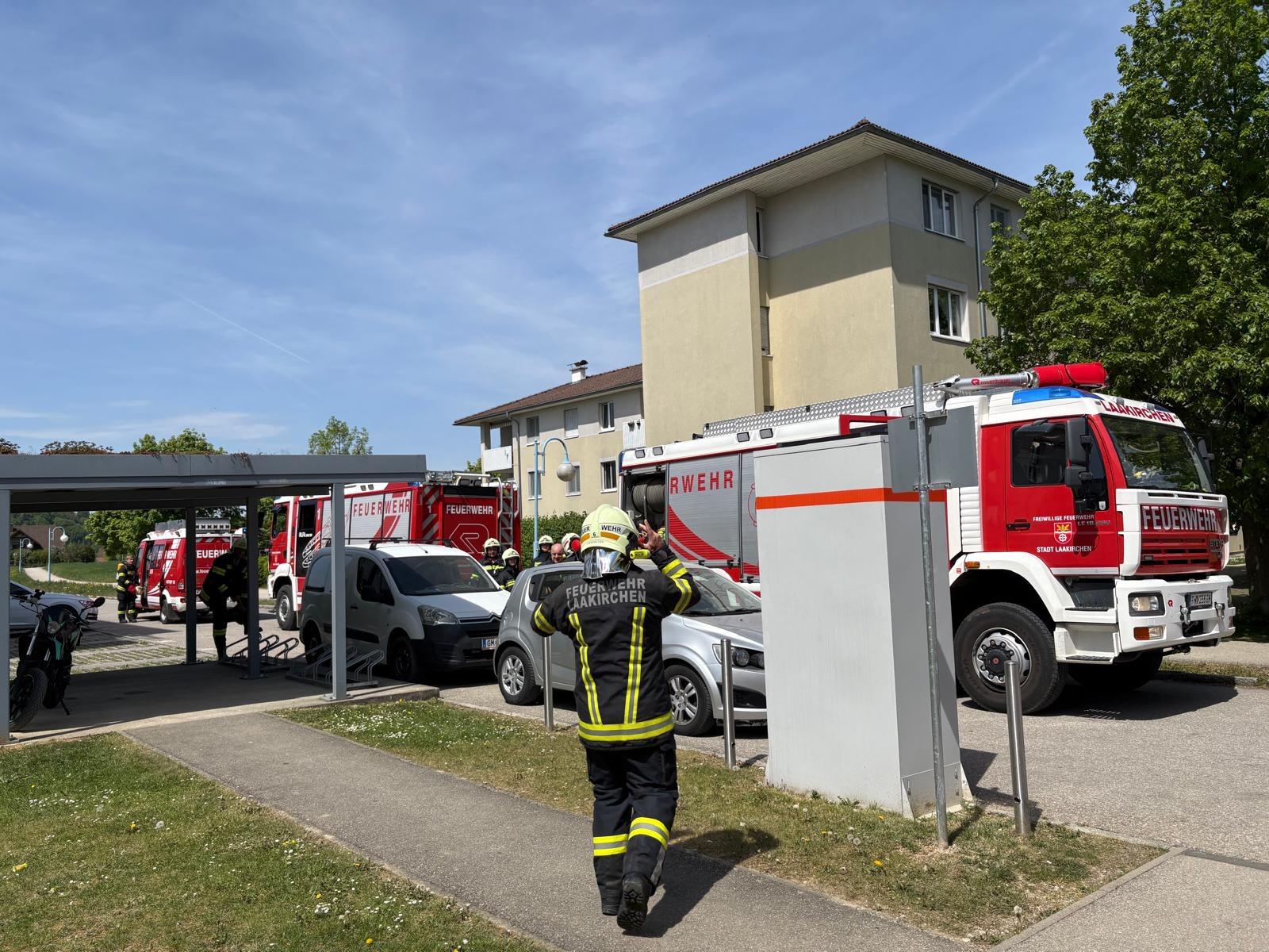 Einsatzfoto Brandverdacht