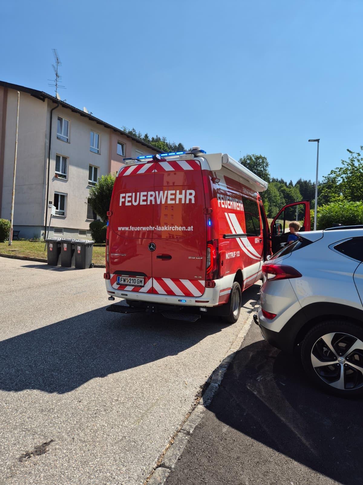 Einsatzfoto Türöffnung Herd ...
